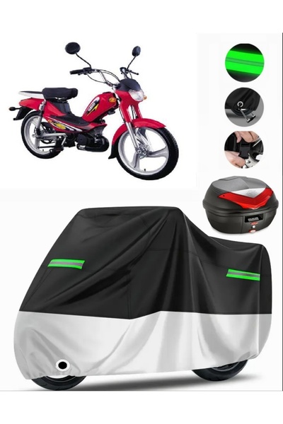 MotoEN حقيبة ظهر Yamaha Galaxy متوافقة مع القماش المشمع الممتاز للدراجات النا...