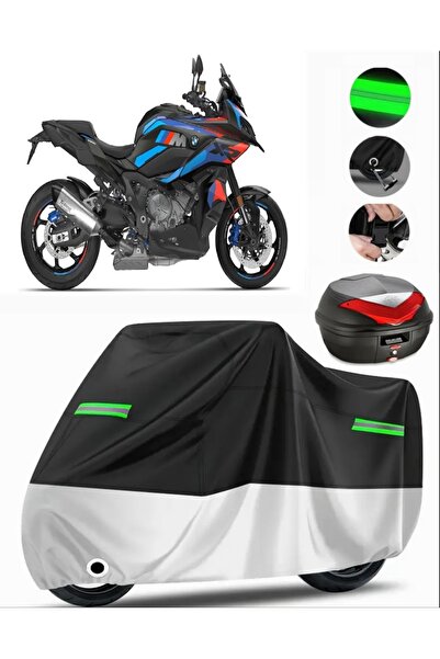 MotoEN Bmw S 1000 XR حقيبة خلفية متوافقة مع القماش المشمع للدراجات النارية Pr...
