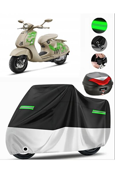 MotoEN حقيبة Vespa 946 Dragon الخلفية المتوافقة مع القماش المشمع الممتاز للدر...