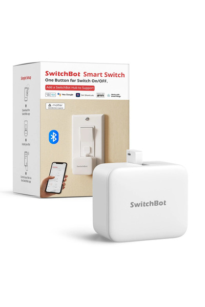 SwitchBot روبوت ذكي يتم التحكم فيه صوتيًا أو بواسطة تطبيق للتحكم في المفاتيح ...