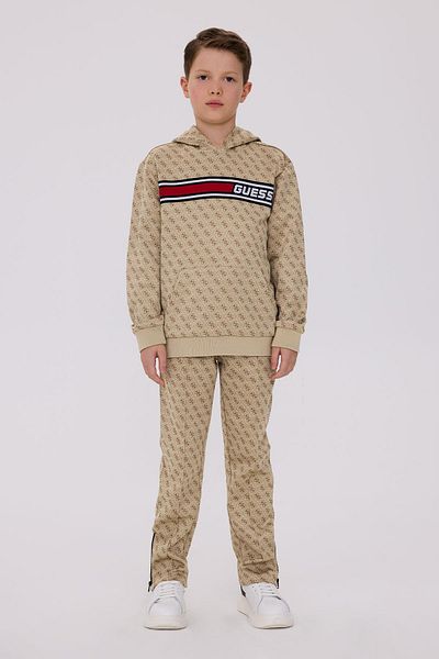 Guess Φούτερ BG Store Boy Beige