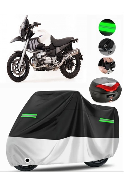 MotoEN Bmw R 1150 R حقيبة خلفية متوافقة مع القماش المشمع للدراجات النارية Pre...