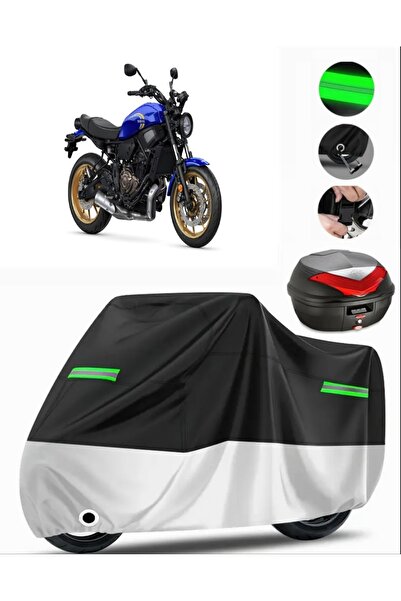 MotoEN غطاء خلفي متوافق مع Yamaha XSR 700 من القماش المشمع الفاخر للدراجات ال...