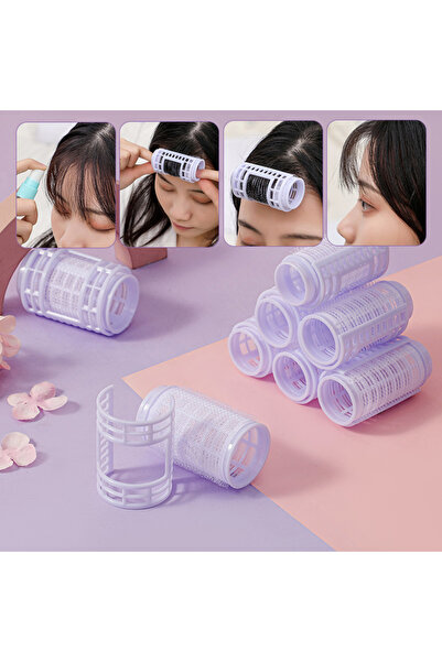 GÜLPEŞE 4 أمشاط تجعيد كبيرة الحجم