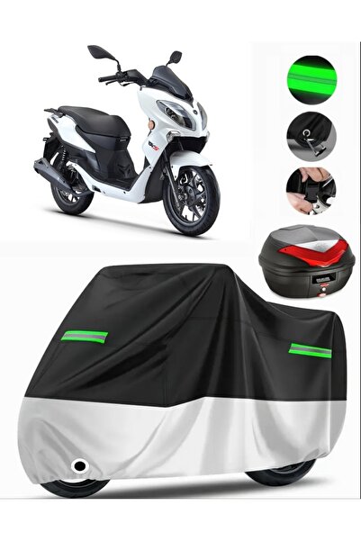 MotoEN Rks Cruiser 250 حقيبة خلفية متوافقة مع القماش المشمع الممتاز للدراجات ...