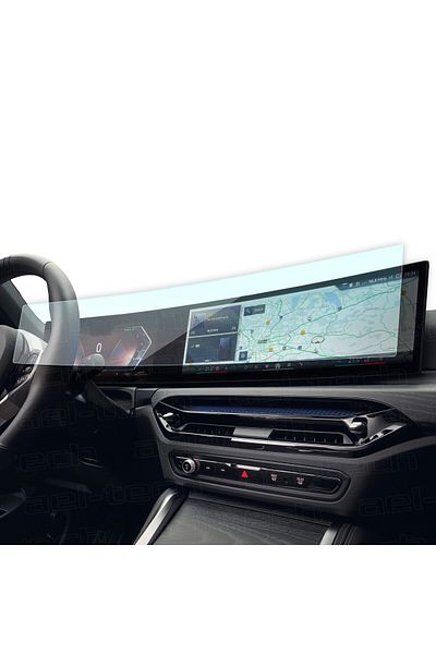 ael-tech Bmw 4 Series Digital Instrument and Navigation Compatible Nano Screen Protector 2023 2025