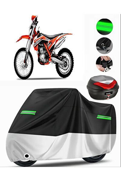 MotoEN Yuki Dirty Paws Offroad Rear Bag متوافق مع القماش المشمع الممتاز للدرا...