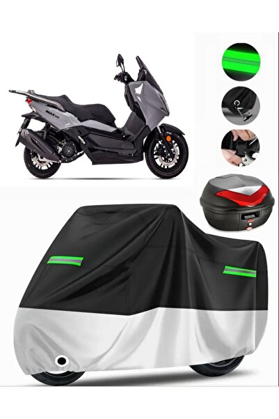 MotoEN حقيبة ظهر Regal Raptor MAX125 متوافقة مع القماش المشمع للدراجات الناري...
