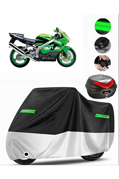 MotoEN غطاء دراجة نارية متوافق مع Kawasaki ZX-9 R Premium (متوافق مع القفل) -...