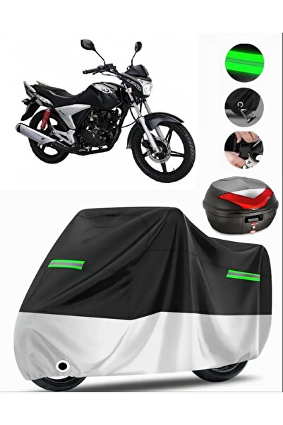 MotoEN غطاء خلفي متوافق مع غطاء دراجة نارية ممتاز من Lifan EM150L (متوافق مع ...