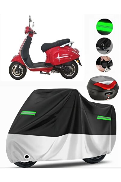 MotoEN حقيبة ظهر King Motor Rana متوافقة مع القماش المشمع للدراجات النارية Pr...