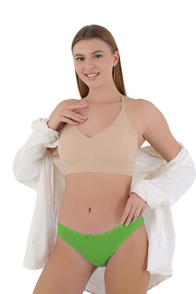 CENNETOĞLU Women's Multicolor Single Panties – Comfort and Elegance Combined!