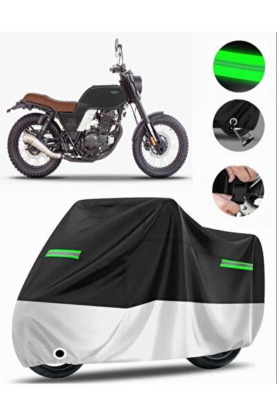 MotoEN Brixton Felsberg 250 حقيبة خلفية متوافقة مع القماش المشمع للدراجات الن...