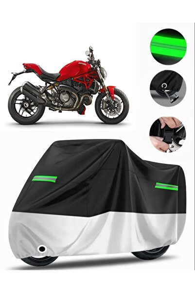 MotoEN حقيبة Ducati Monster 1200 R الخلفية المتوافقة مع القماش المشمع للدراجا...