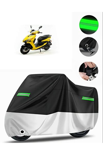 MotoEN Ramzey RMZ 100-7 حقيبة خلفية متوافقة مع القماش المشمع للدراجات النارية...