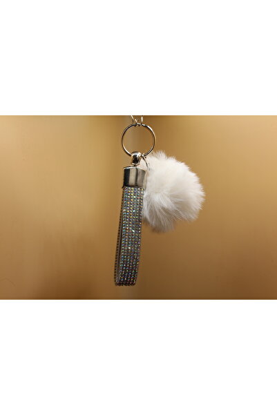 sıcak köşe سلسلة مفاتيح اختيارية من الحجر المذهّب