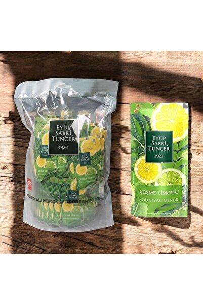 Eyüp Sabri Tuncer Kolonyalı Mendil Çeşme Limonu 150 'li Paket