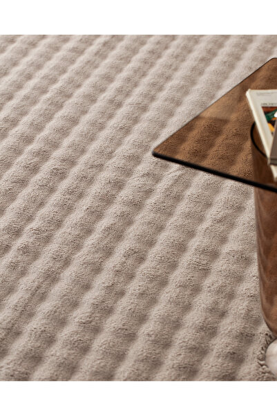 Madame Coco Vivre Bubble Halı - Taş - 200x300 cm