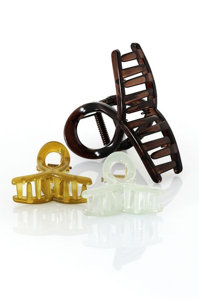 Miorre Set of 3 Non-Slip Shiny Hair Clips
