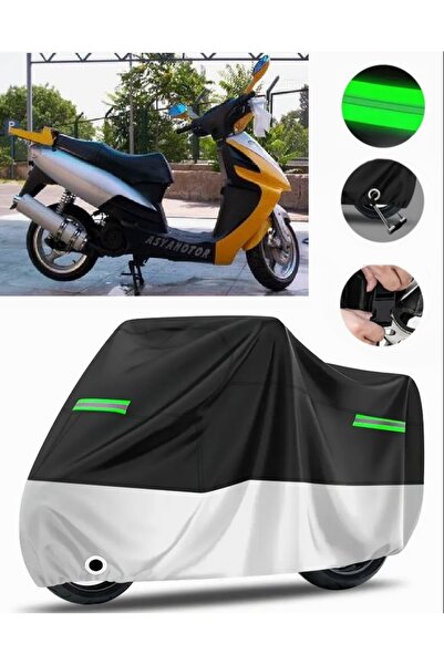 MotoEN حقيبة ظهر آسيا AS 150 T 5A متوافقة مع القماش المشمع الممتاز للدراجات ا...