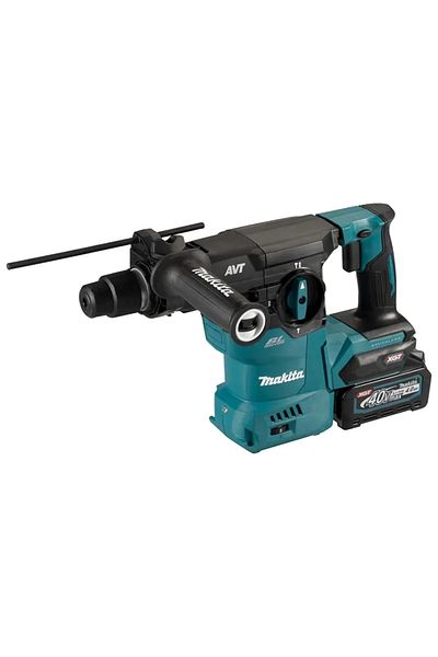 Makita مطرقة دوارة لاسلكية HR008GM201، 40 فولت، 3 أوضاع، بتات SDS Plus، 3.9 جول، 4.5 كجم