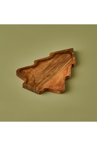 Bella Maison Tree Presentation Plate Natural (28,5X20 cm)