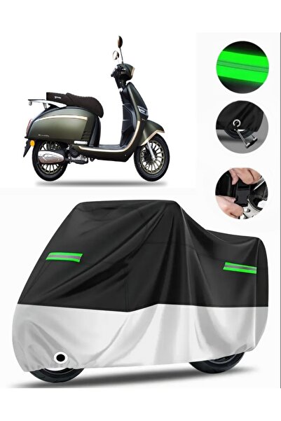 MotoEN Yuki Risotto 125 Topcase متوافق مع القماش المشمع للدراجات النارية (متو...