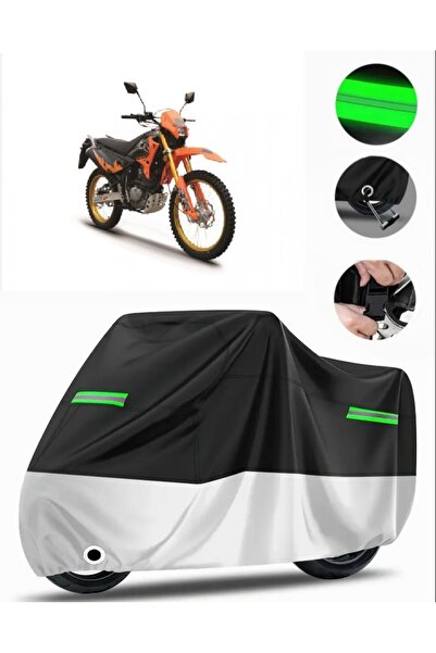 MotoEN Rks RK200-R حقيبة خلفية متوافقة مع القماش المشمع الممتاز للدراجات النا...