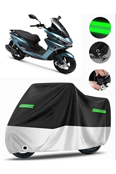 MotoEN Rks Newlight 125 Pro Compatible Motorcycle Tarpaulin Premium (Lock Com...