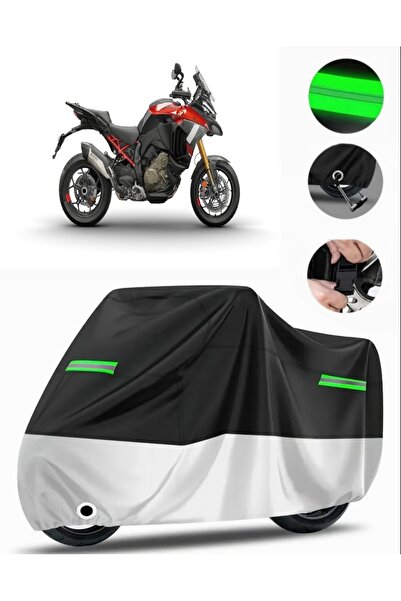 MotoEN Ducati Multistrada V4 Pikes Peak Topcase متوافق مع القماش المشمع الممت...