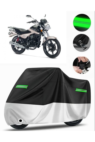 MotoEN Kanuni GV 170 حقيبة خلفية متوافقة مع القماش المشمع الممتاز للدراجات ال...