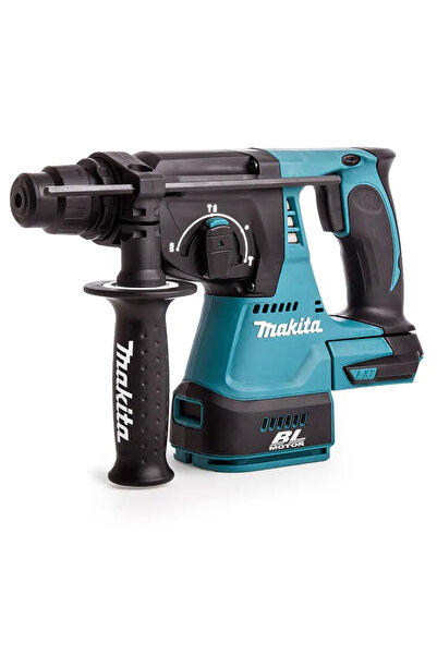 Makita مطرقة دوارة لاسلكية DHR242Z، للخرسانة والخشب والصلب، 24 مم، 18 فولت، 3...