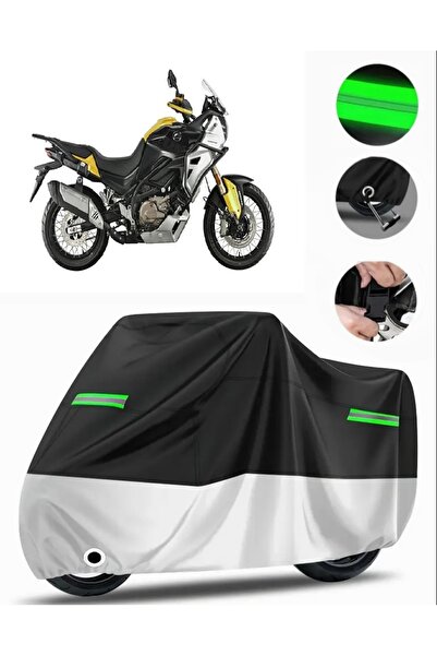 MotoEN حقيبة Arora GS 525 الخلفية المتوافقة مع القماش المشمع الممتاز للدراجات...