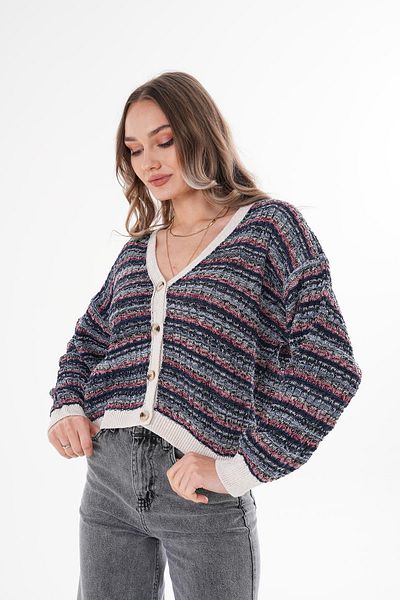 ŞİMAL Cardigan tricotat pentru femei, cu închidere cu nasturi 250338   -