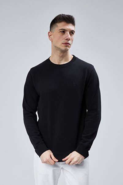 DOSXX Peter 1St Quality Combed Cotton Polyester 0 Collar Men's Sweatshirt