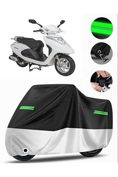MotoEN Mondial Speedy 110 Rear Bag Compatible Premium Motorcycle Tarpaulin (L...