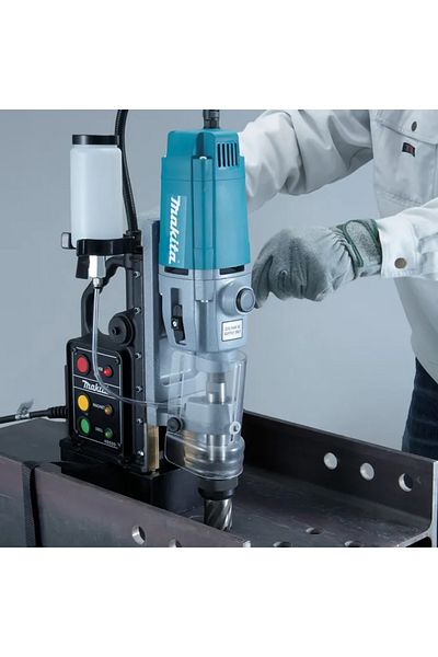 Makita ماكينة الحفر المغناطيسية HB500، سعة الحفر 50 مم، 1150 واط، 650 دورة في الدقيقة، 18.5 كجم