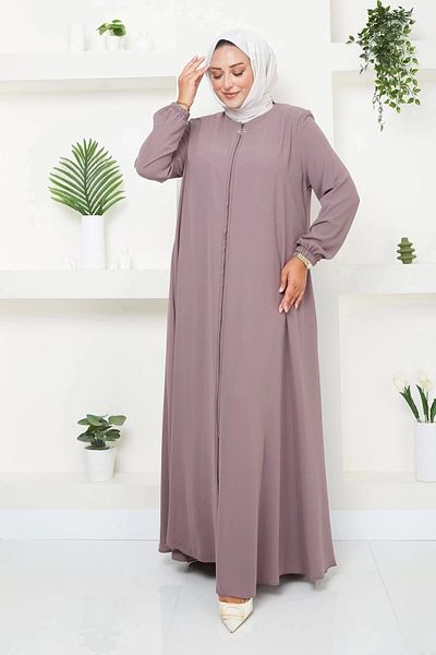 kaes giyim Дамски Mevlana Abaya с голям размер