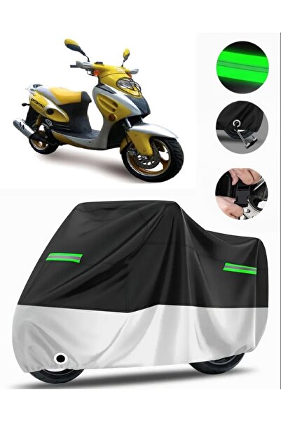 MotoEN Mondial 125 Rr Rear Bag Compatible Premium Motorcycle Tarpaulin (Lock ...