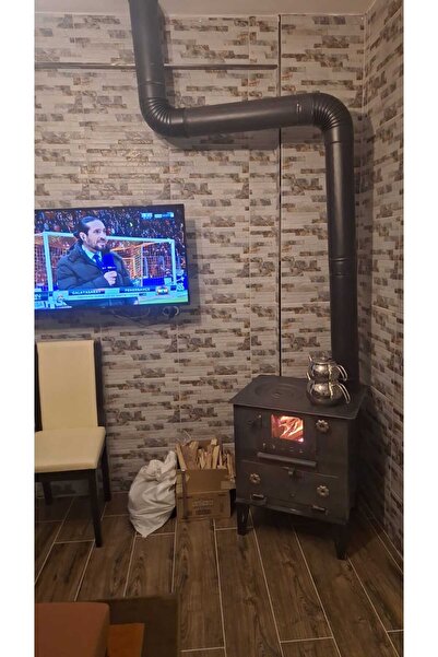 aymustek CAMLI  KUZİNE SOBA