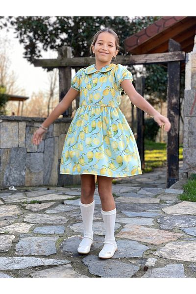 GND Girl's Baby Collar Dress