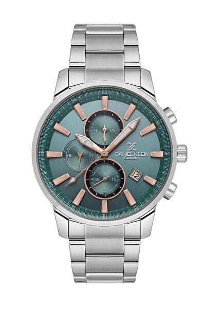 Daniel Klein Dke.1.10602-8 Exclusive Tüm Fonksiyonları Aktif 3 Atm Su Geçirmezliğe Sahip Çelik Saat