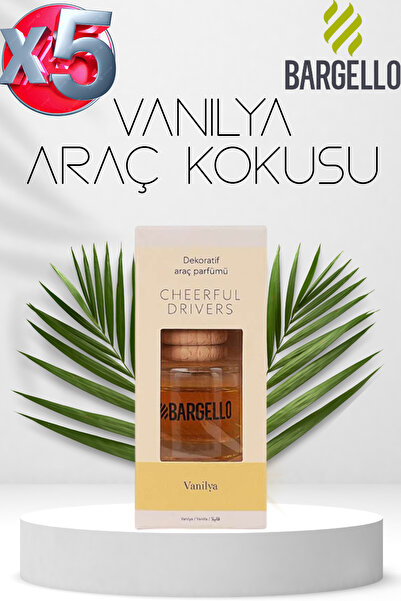 Bargello 5 Adet Vanilya Araba Kokusu 8 ML