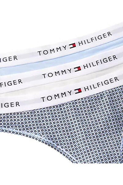Tommy Hilfiger Kadın 3 PACK THONG (EXT. SIZES) Thong