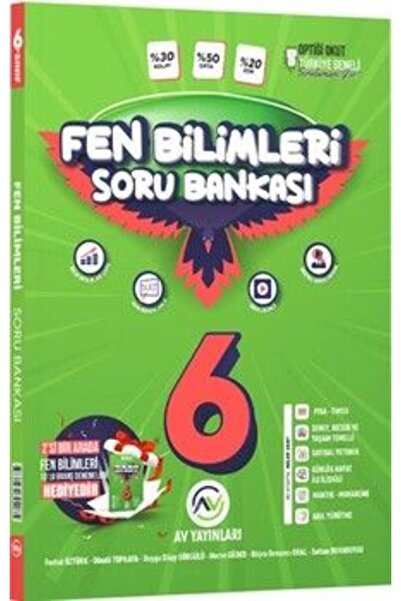 AV YAYINLARI Av Yayınları 6. Sınıf Fen Bilimleri Soru Bankası