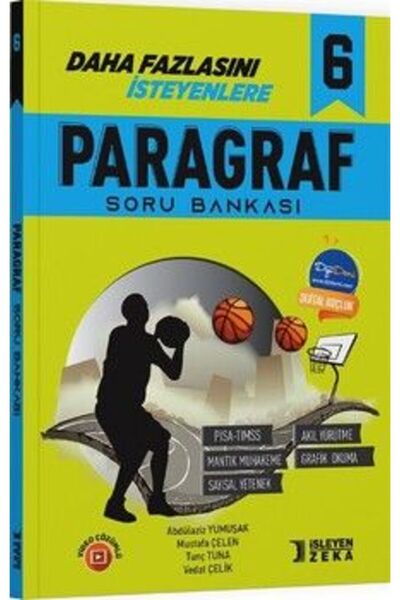 İşleyen Zeka Yayınları İşleyen Zeka 6. Sınıf Paragraf Soru Bankası