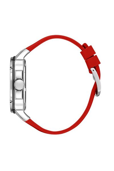 Daniel Klein Dk.1.13650-2 Red Men's Wrist Watch with Silicone Band