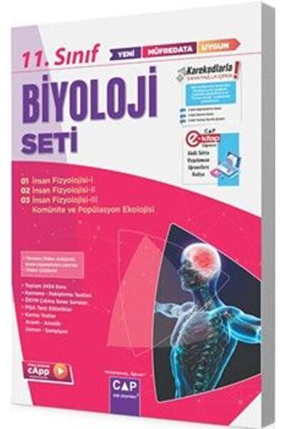 Çap Yayınları Çap Yayınları 11. Sınıf Anadolu Biyoloji Seti