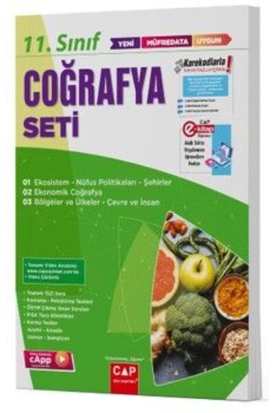 Çap Yayınları Çap Yayınları 11. Sınıf Coğrafya Seti