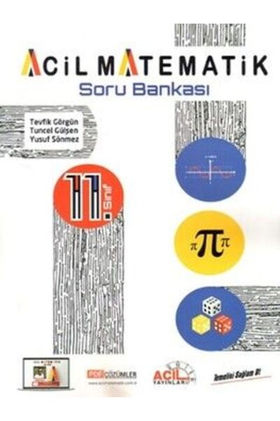 Acil Yayınları Acil Yayınları 11. Sınıf Acil Matematik Soru Bankası